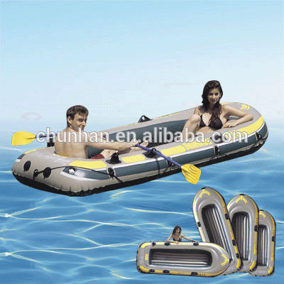 pvc inflatable fishing boat, inflatable canoe, kayaks for sale