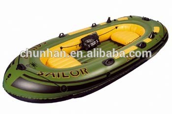 pvc inflatable fishing boat, inflatable canoe, kayaks for sale